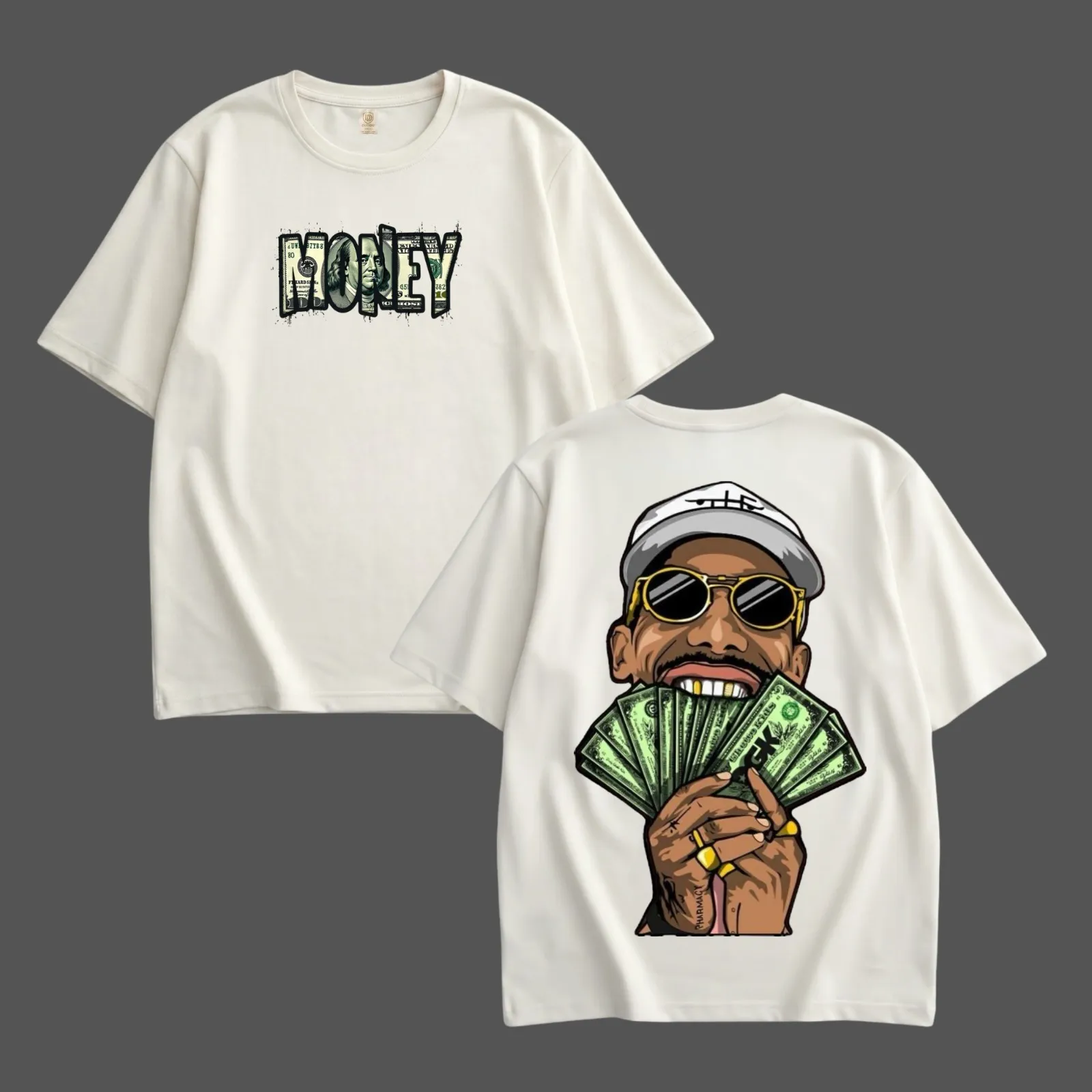 0FF WHITE DROP SHOULDER